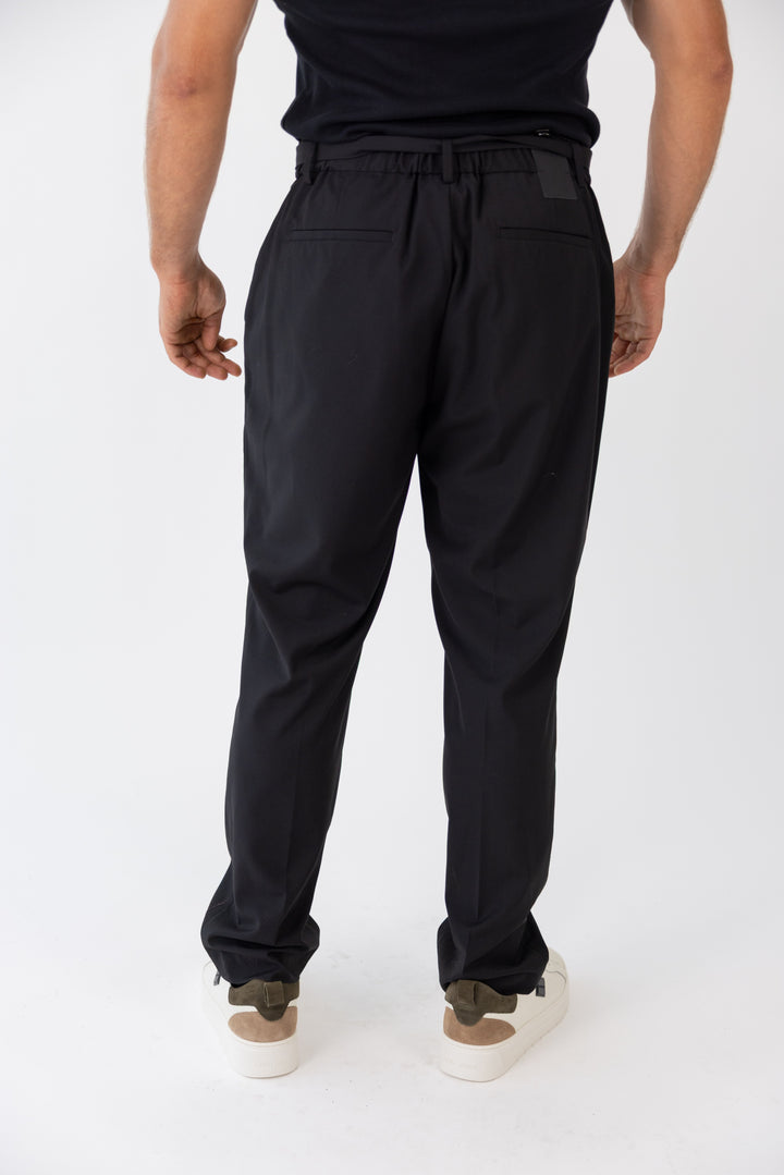 CALÇA PRETA CLÁSSICA COM FIVELA  ANTONY MORATO