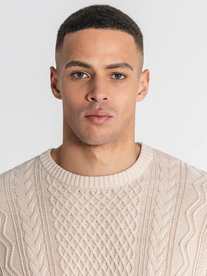 CAMISOLA BEGE DE MALHA PONTO CHIC