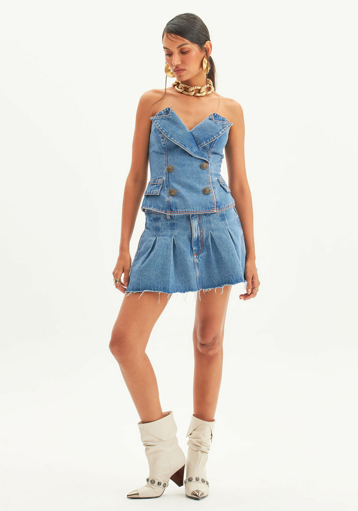 BLUSA JEANS LANÇA PEFUME