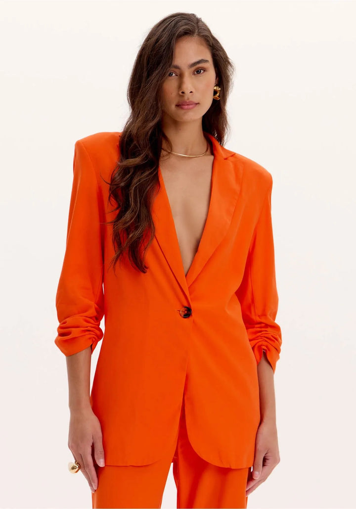 BLAZER ALONGADO LARANJA LANÇA PERFUME