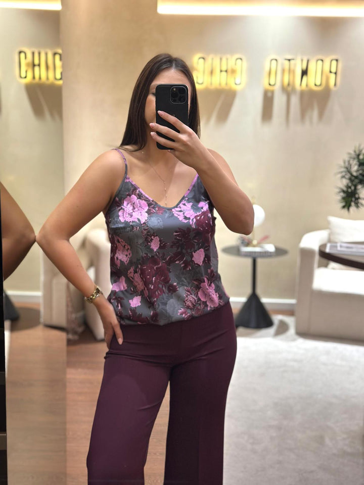 TOP FLORAL RINASCIMENTO
