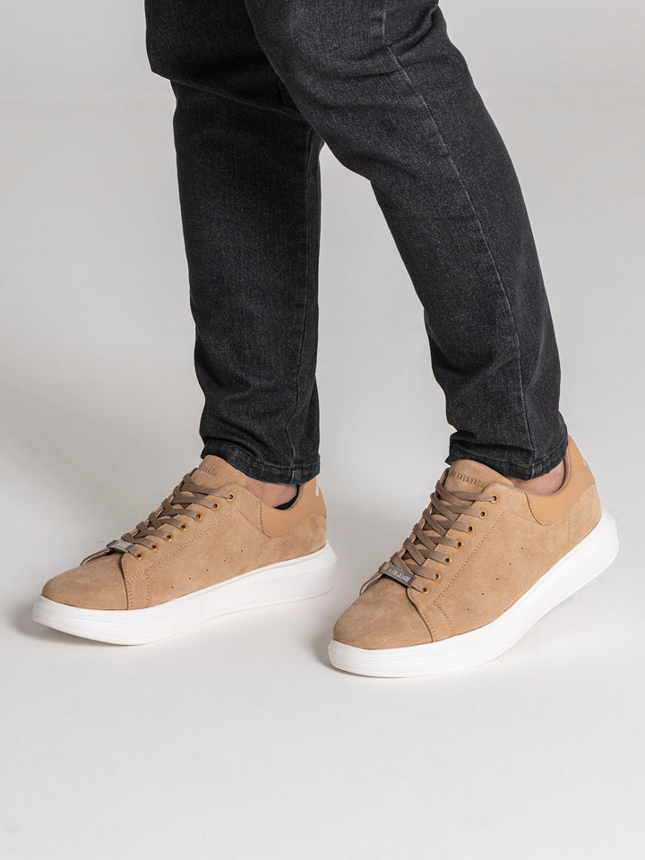 Sapatilhas Camel Bicolor Ponto Chic