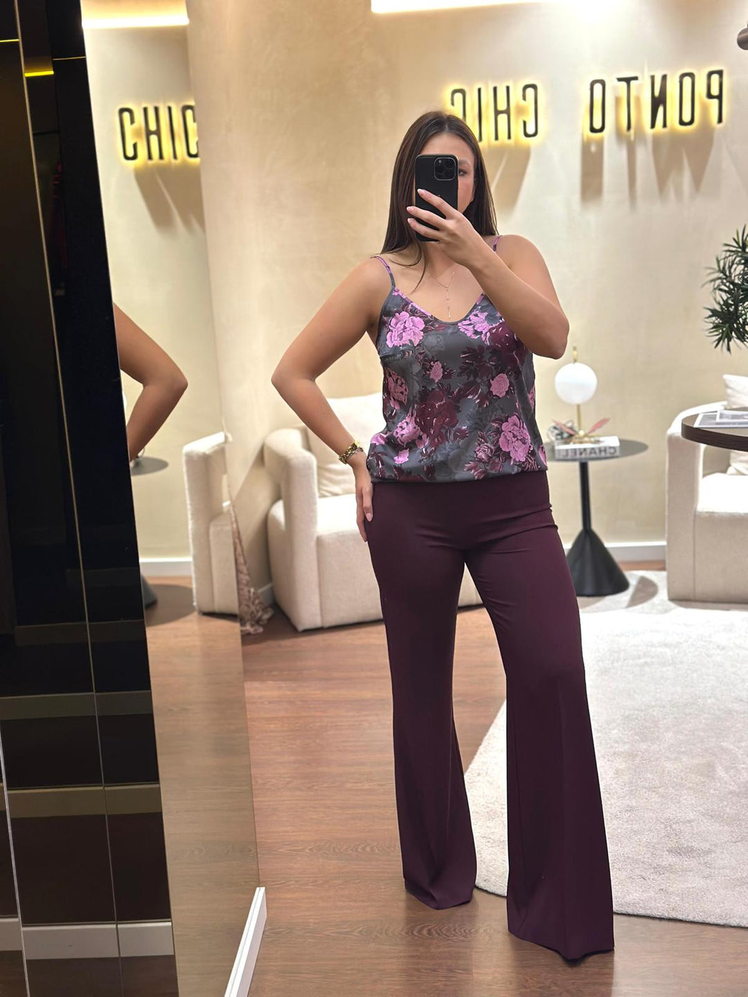 TOP FLORAL RINASCIMENTO