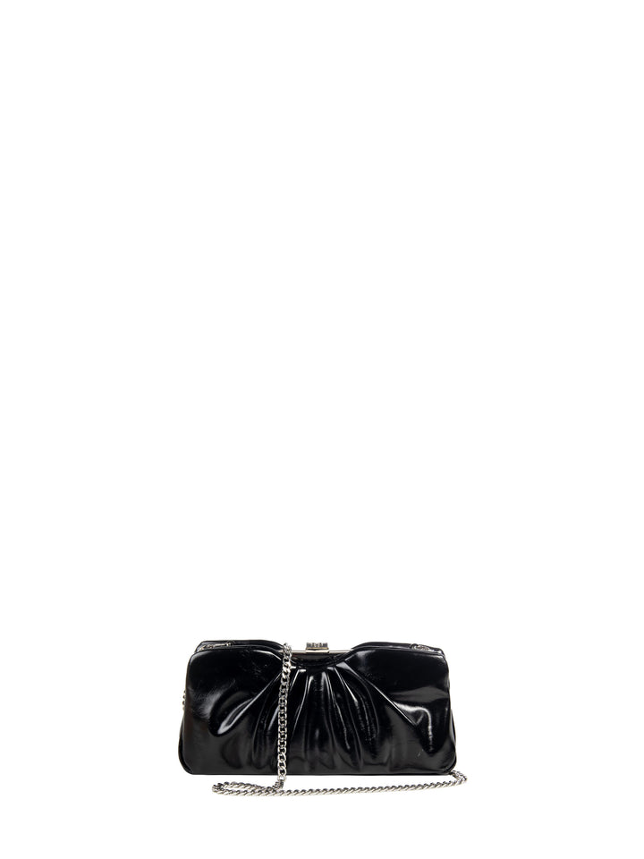 BOLSA CLUTCH PRETA MACIA RINASCIMENTO