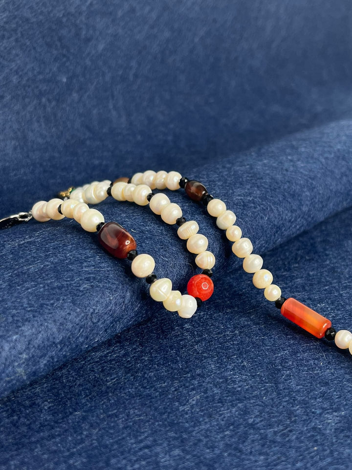 PULSEIRA PÉROLA PONTO CHIC