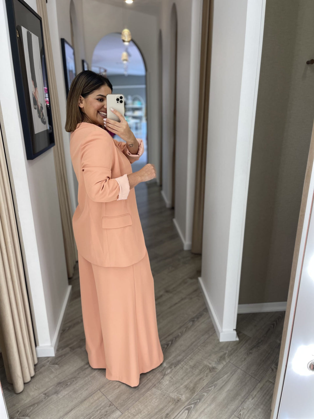 BLAZER COR PÊSSEGO