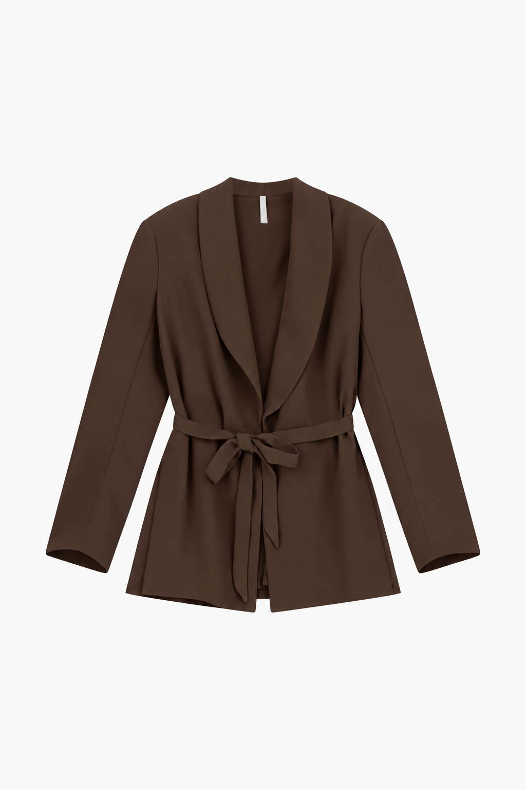 BLAZER CASTANHO ESCURO COM CINTO IMPERIAL