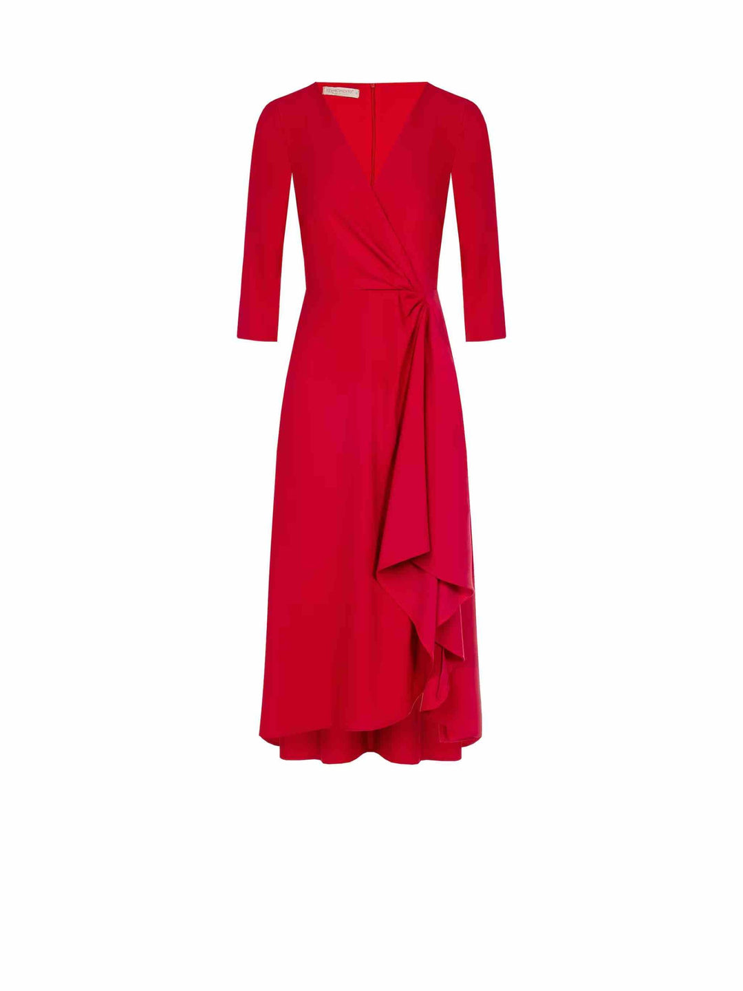 VESTIDO ROSA DRAPEADO RINASCIMENTO