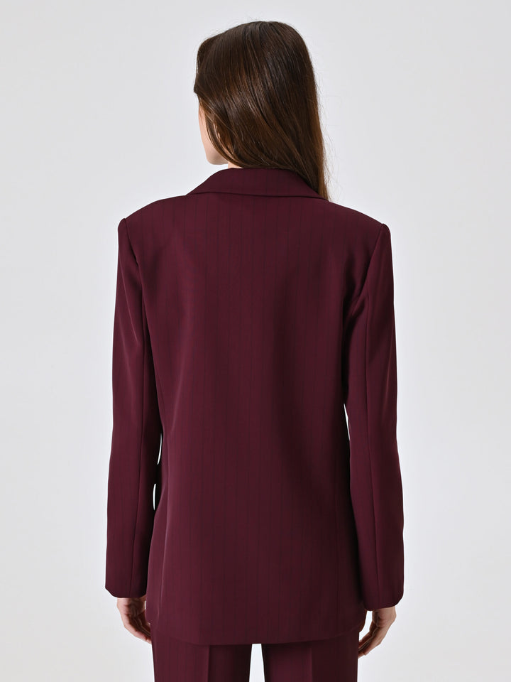 BLAZER BORGONHA COM BOTÕES RINASCIMENTO