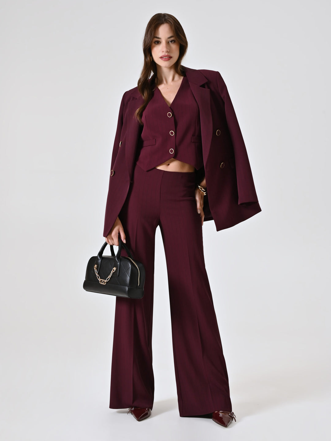 CALÇA PANTALONA BORGONHA RINASCIMENTO