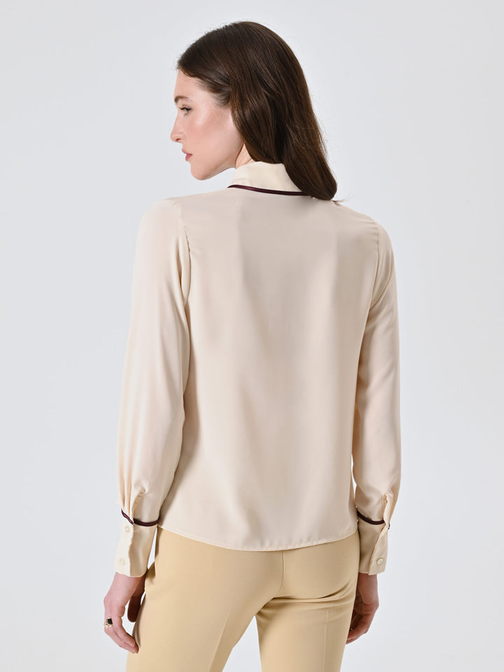 CAMISA COM VIVO BORGONHA RINASCIMENTO