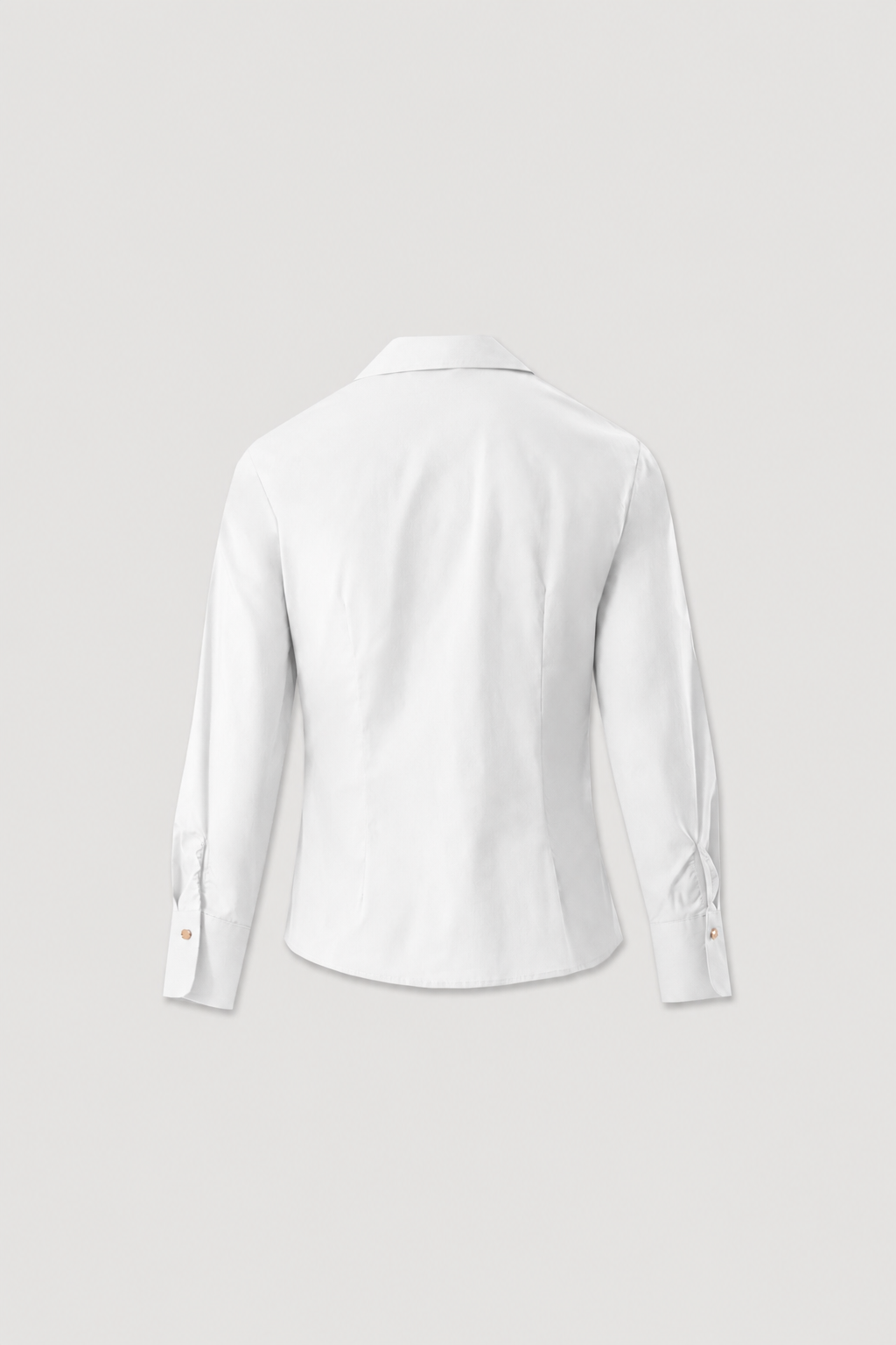 CAMISA CINTADA BRANCA DE MANGA COMPRIDA FERRACHE