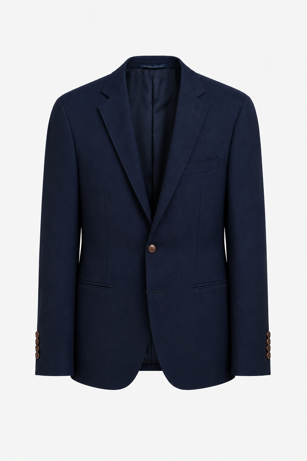 BLAZER AZUL MARINHO TEXTURADO PONTO CHIC