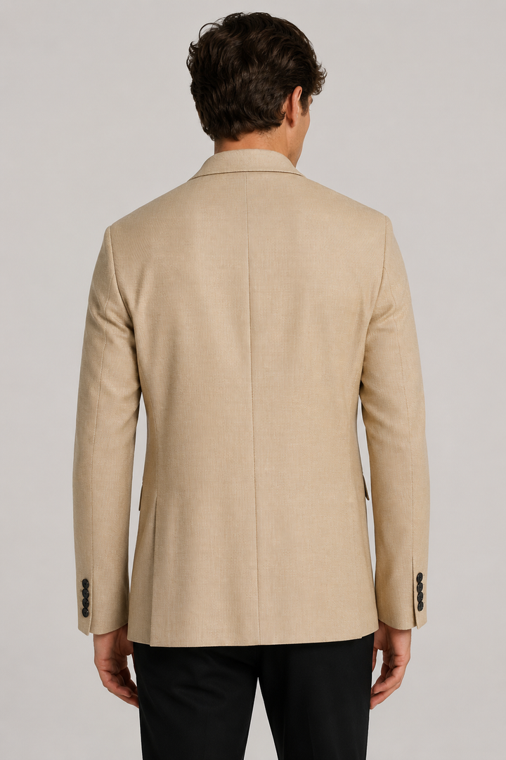 BLAZER BEGE PONTO CHIC