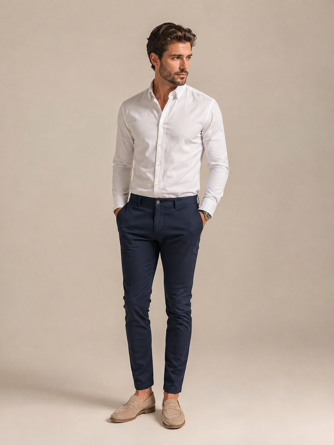CALÇA CHINO AZUL MARINHO LFR SPORT
