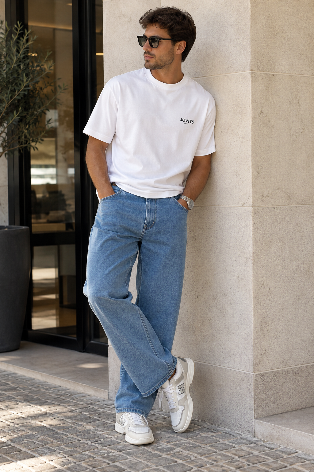 JEANS AZUL MÉDIO JOVITS