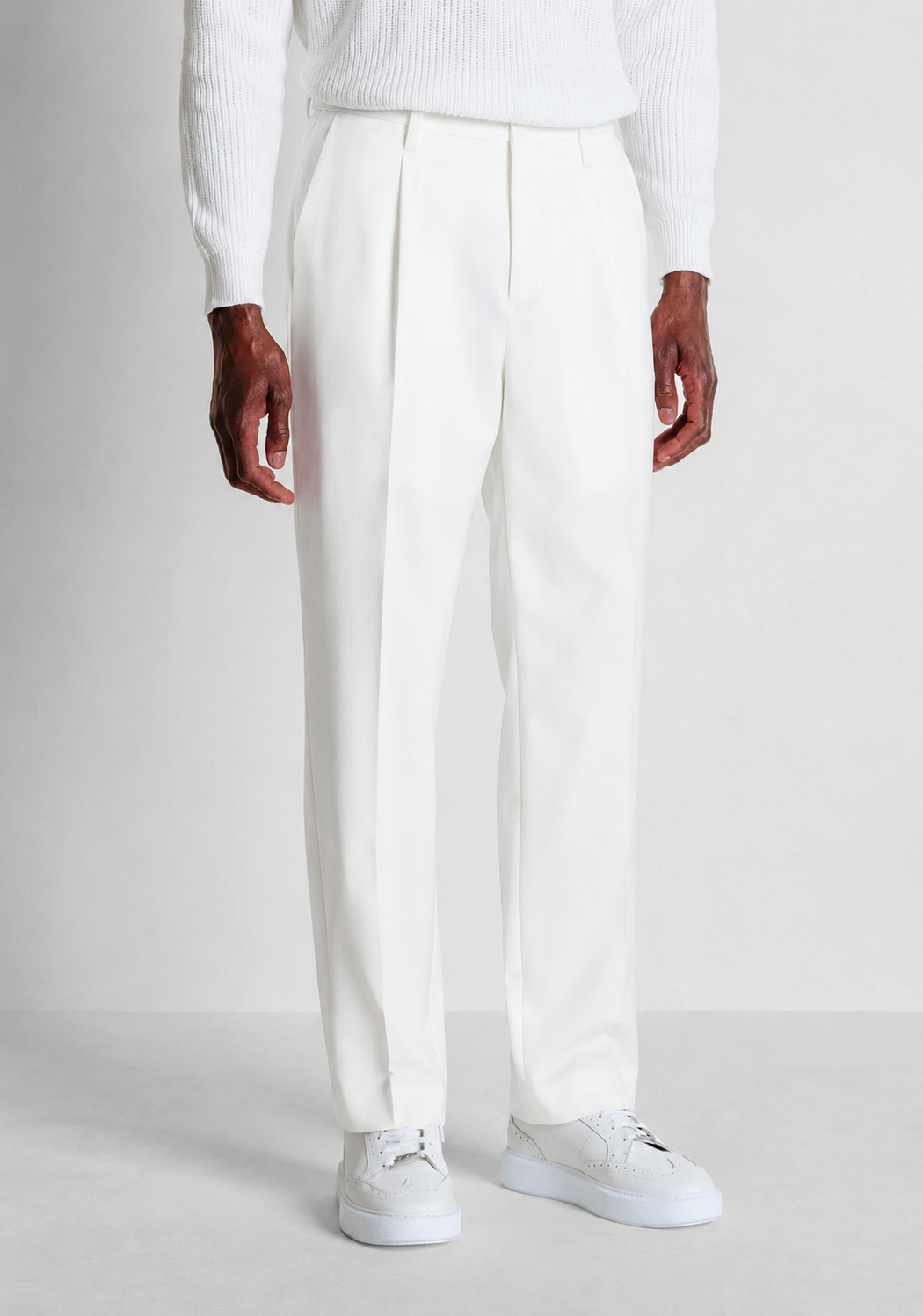 CALÇA BRANCA RELAXED DE SARJA ANTONY MORATO