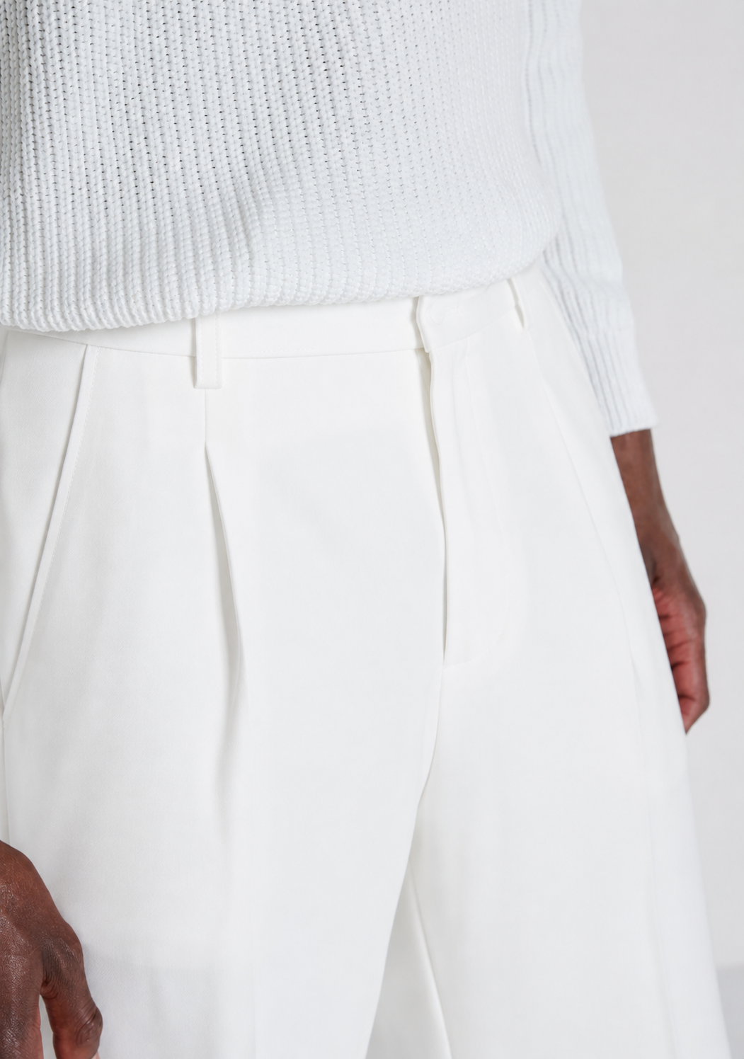 CALÇA BRANCA RELAXED DE SARJA ANTONY MORATO