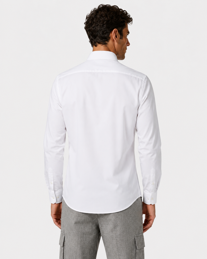 CAMISA BRANCA MANGA COMPRIDA ICEBERG MEN