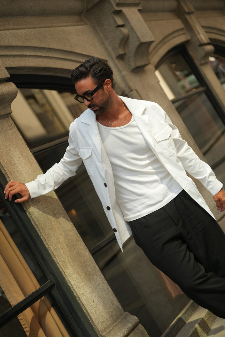 PARKA BRANCA DONATO