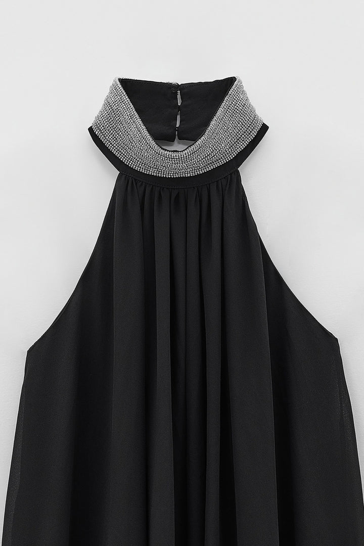VESTIDO PRETO FLUIDO ELEH