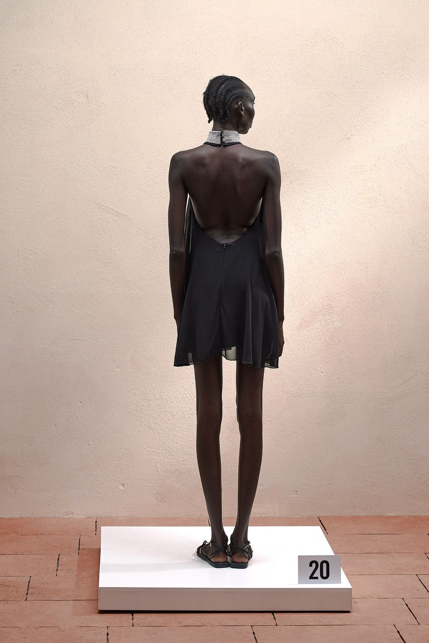 VESTIDO PRETO FLUIDO ELEH