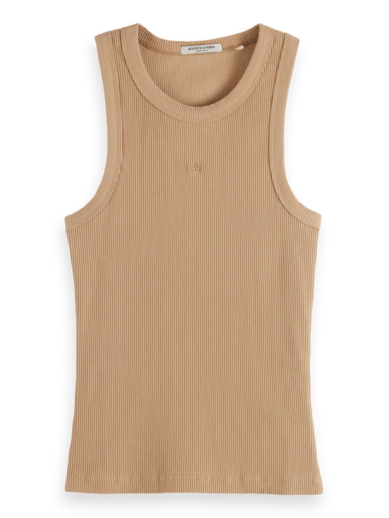 TOP BEGE CANELADO SCOTCH &amp; SODA