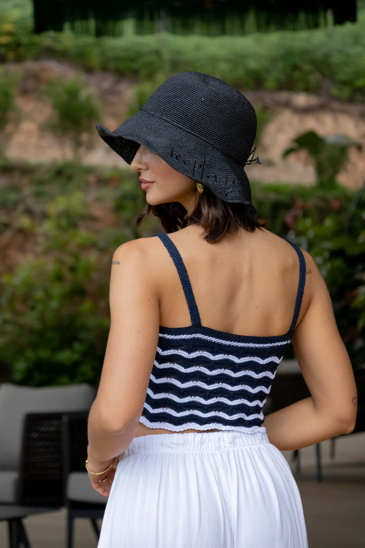 CHAPEU BUCKET PRETO ICE PLAY