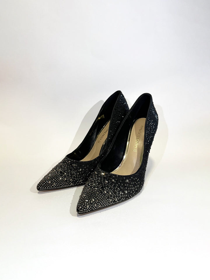 STILETTO BRILHO PRETO RINASCIMENTO