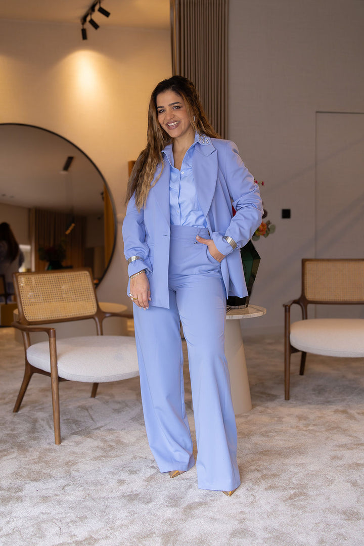 CALÇA AZUL DE ALFAIATARIA DIXIE