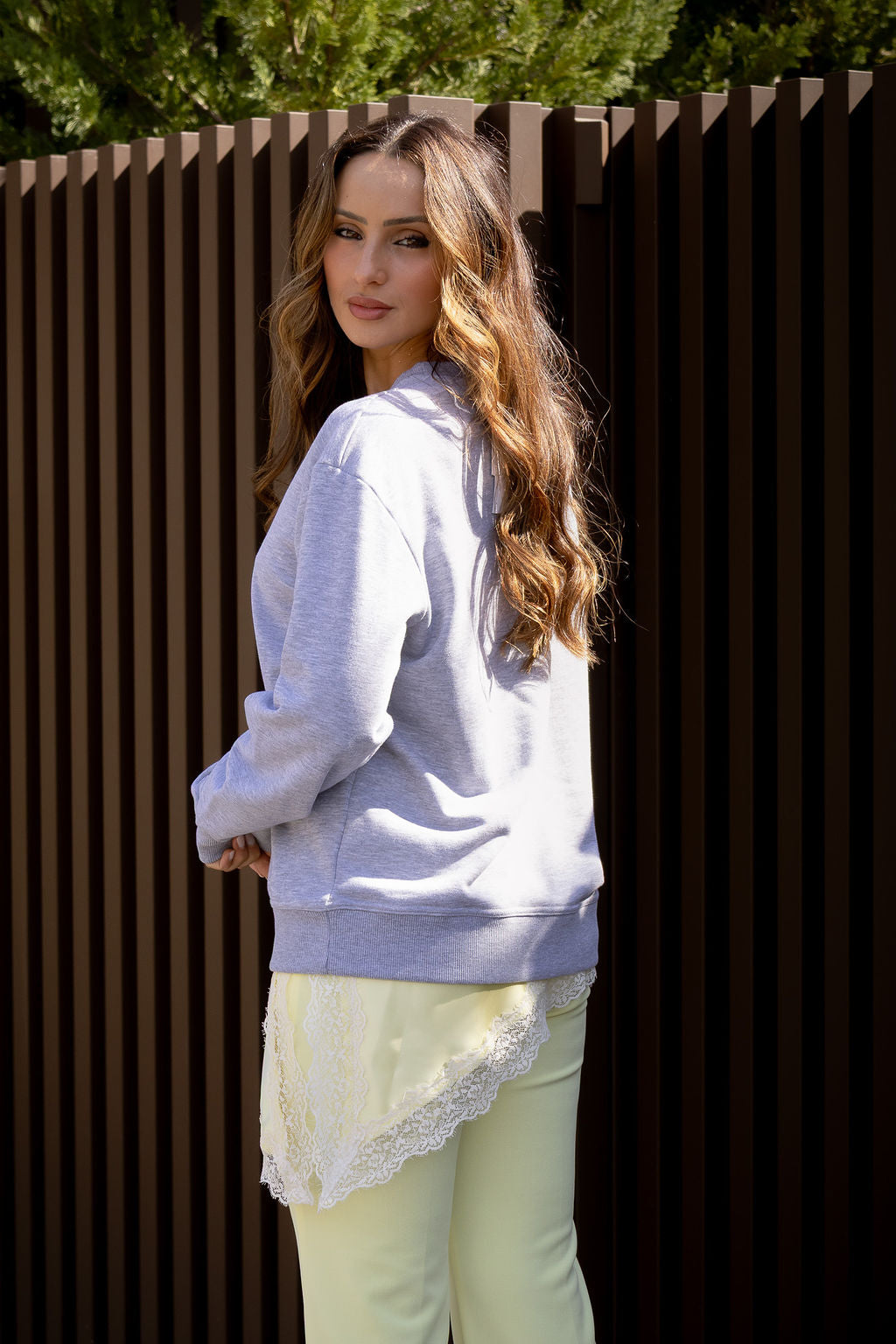SWEAT CINZA COM URSO DIXIE