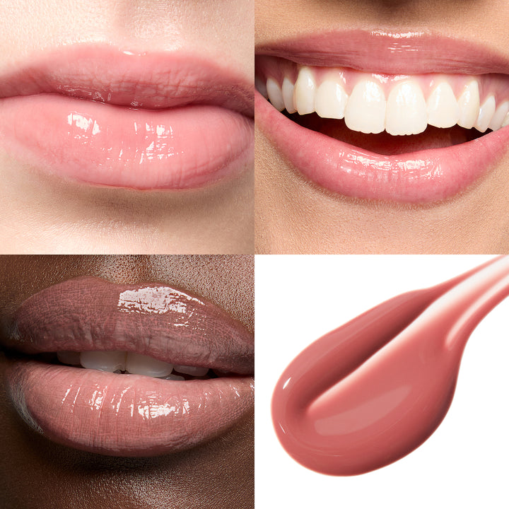 BRILHO DE LÁBIOS COLORIDO BLUSH LUMINOSA PONTO CHIC