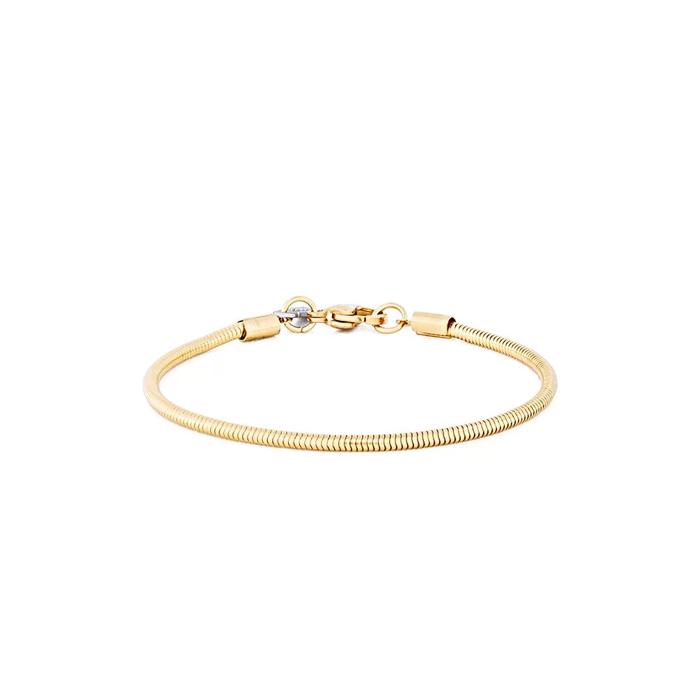 PULSEIRA MALHA CORDÃO DOURADA ZOLF