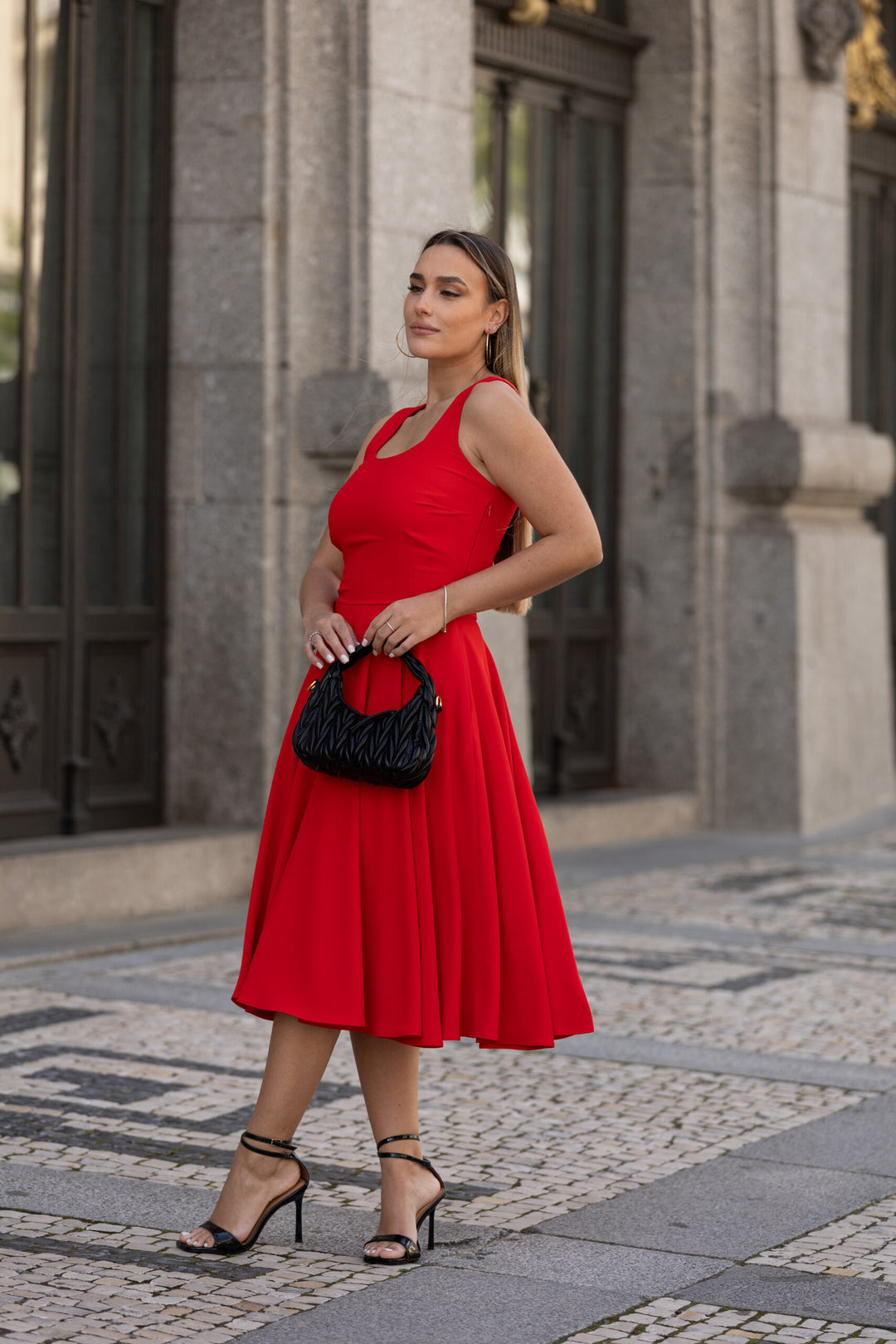 VESTIDO VERMELHO SAIA GODÉ MISS YOU