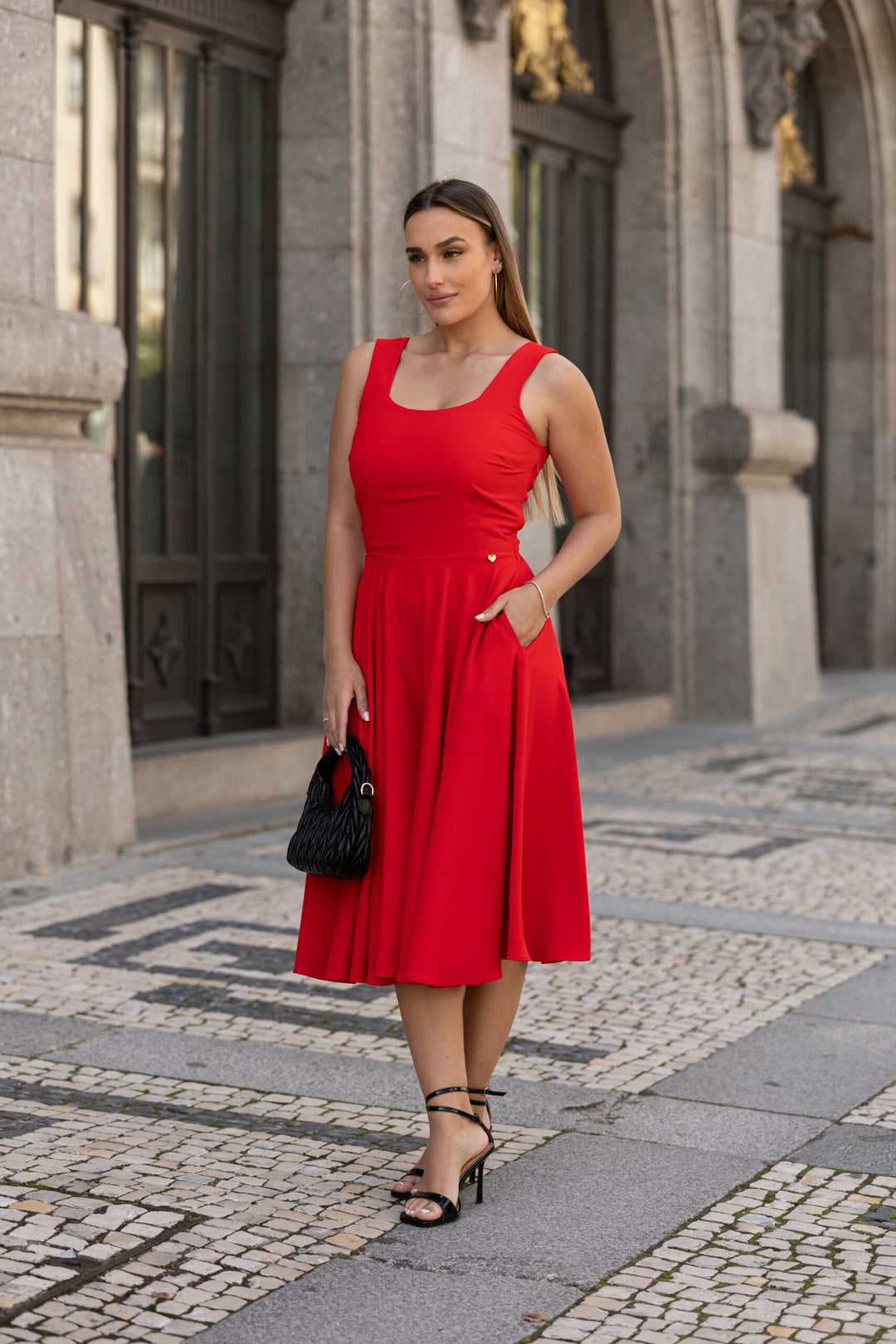 VESTIDO VERMELHO SAIA GODÉ MISS YOU