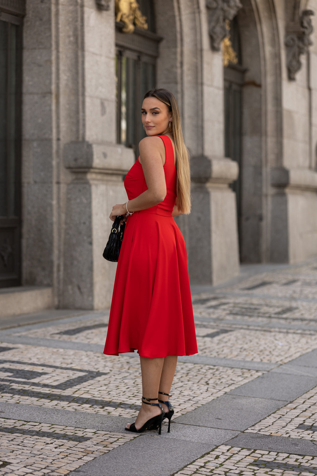 VESTIDO VERMELHO SAIA GODÉ MISS YOU