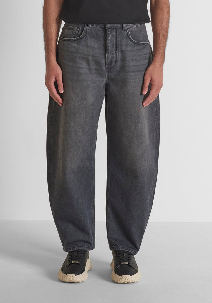 CALÇAS JEANS REED EM DENIM CINZA TINGIDO ANTONY MORATO