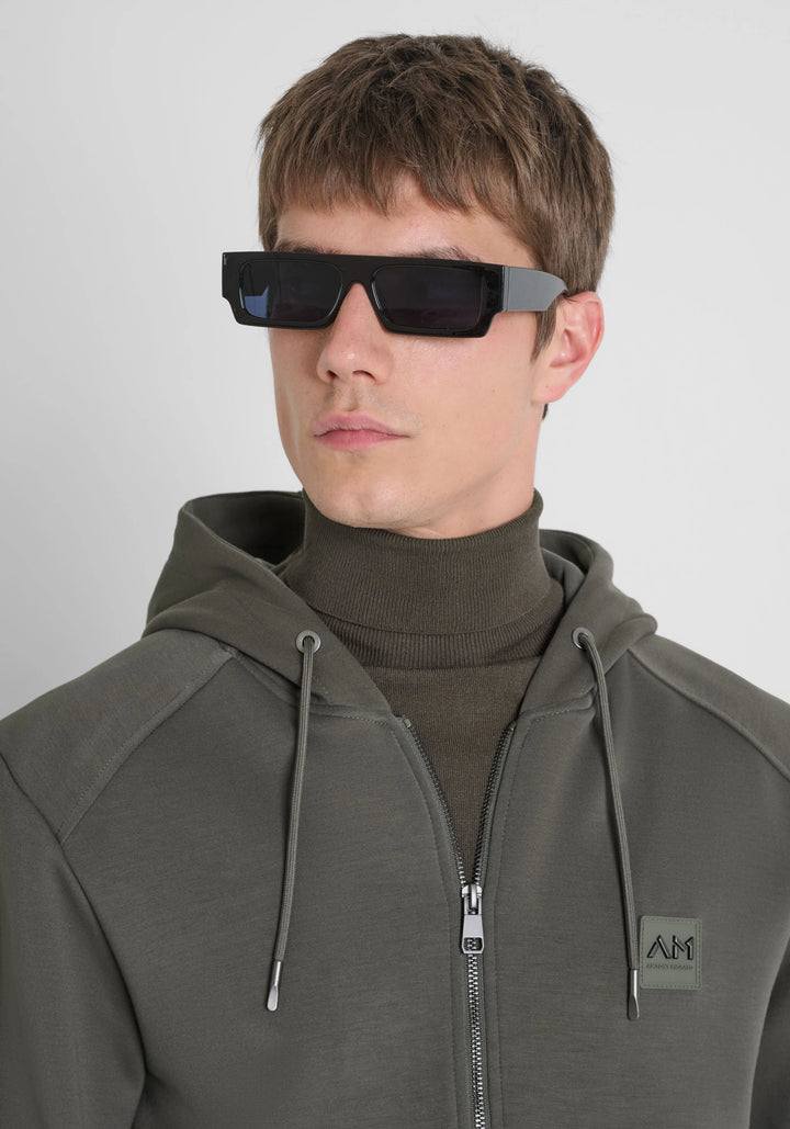 HOODIE VERDE COM FECHO ANTONY MORATO