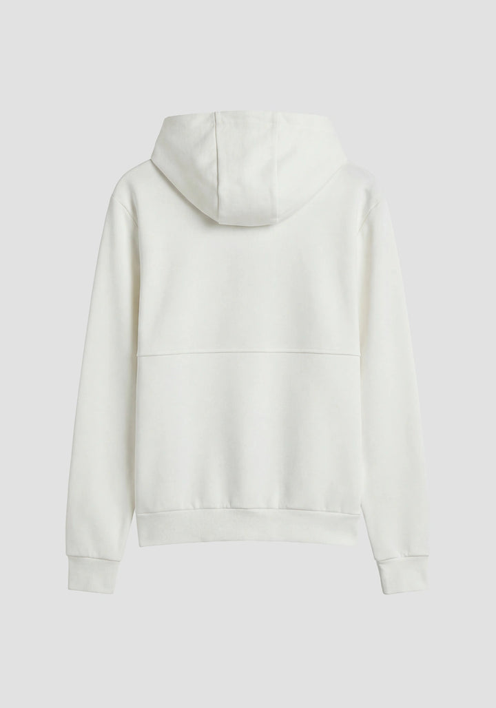 Sweatshirt branca com capuz e logótipo em relevo Antony Morato | Ponto Chic