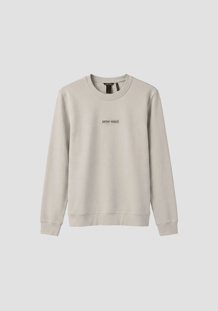 SWEATSHIRT BEGE COM ESTAMPADO NAS COSTAS ANTONY MORATO