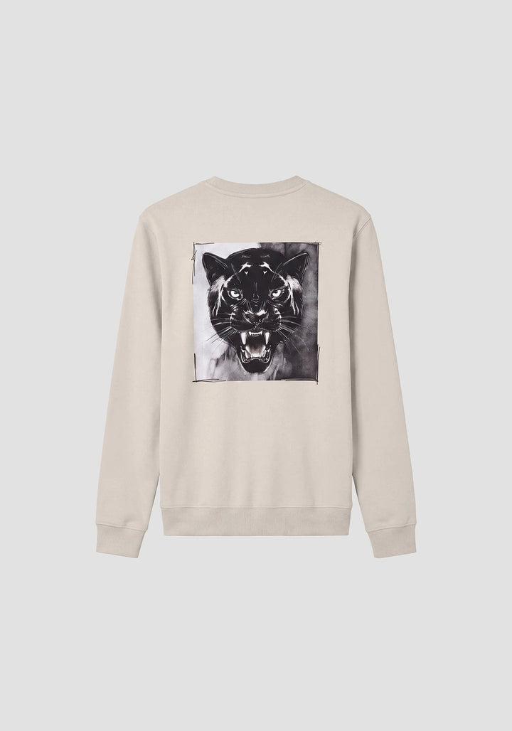 SWEATSHIRT BEGE COM ESTAMPADO NAS COSTAS ANTONY MORATO