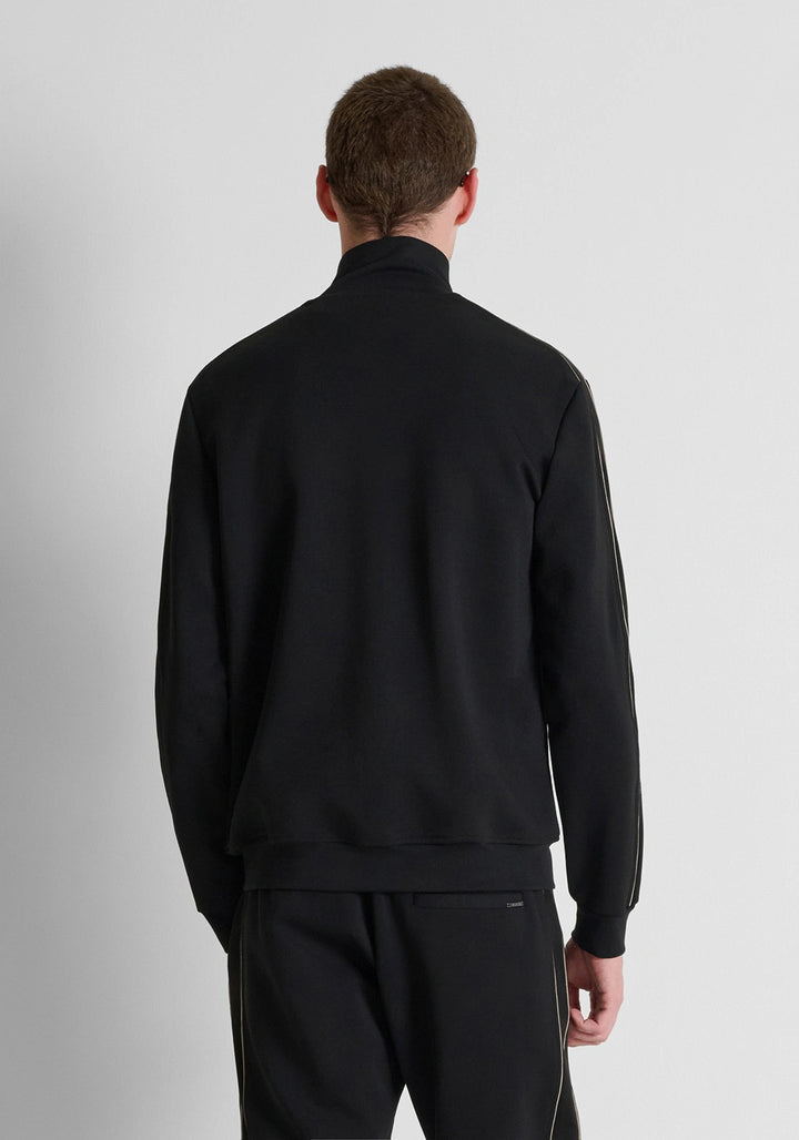 CASACO JOGGER PRETO COM CONTRASTE ANTONY MORATO