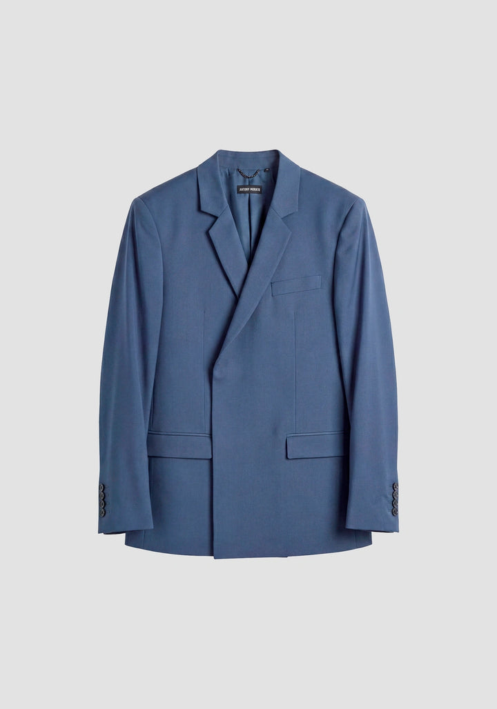 BLAZER AZUL COM FECHO DE BOTÕES ANTONY MORATO