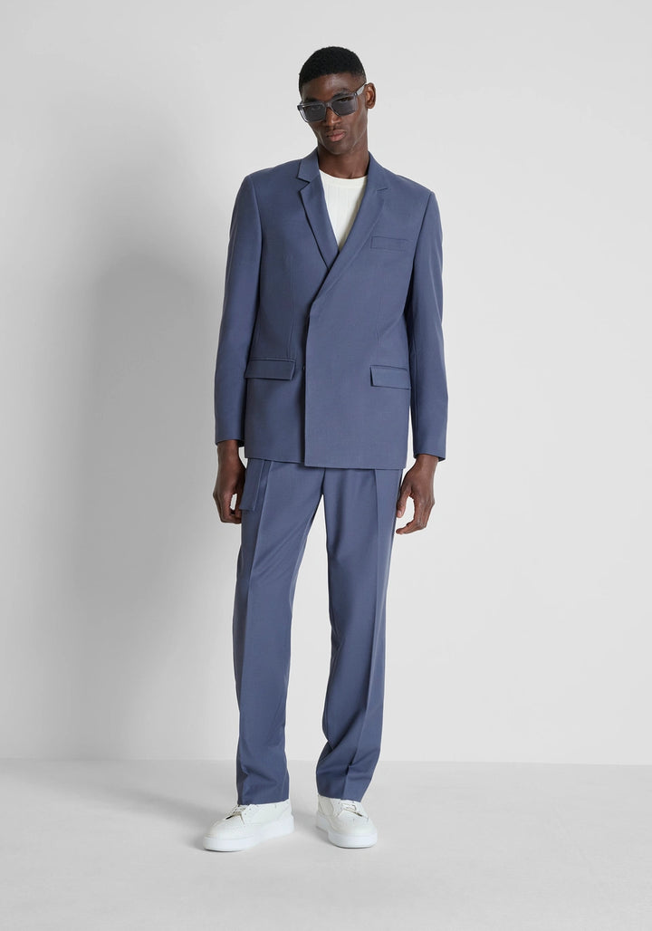 CALÇA AZUL COM CINTO ANTONY MORATO