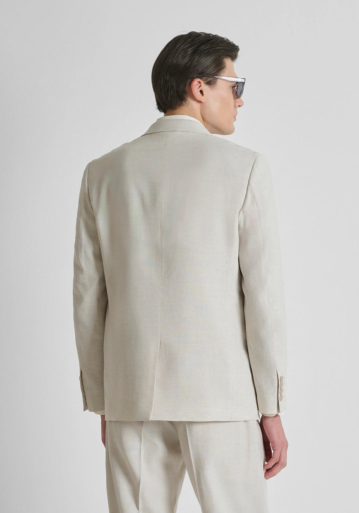 BLAZER BEGE EM LINHO ANTONY MORATO