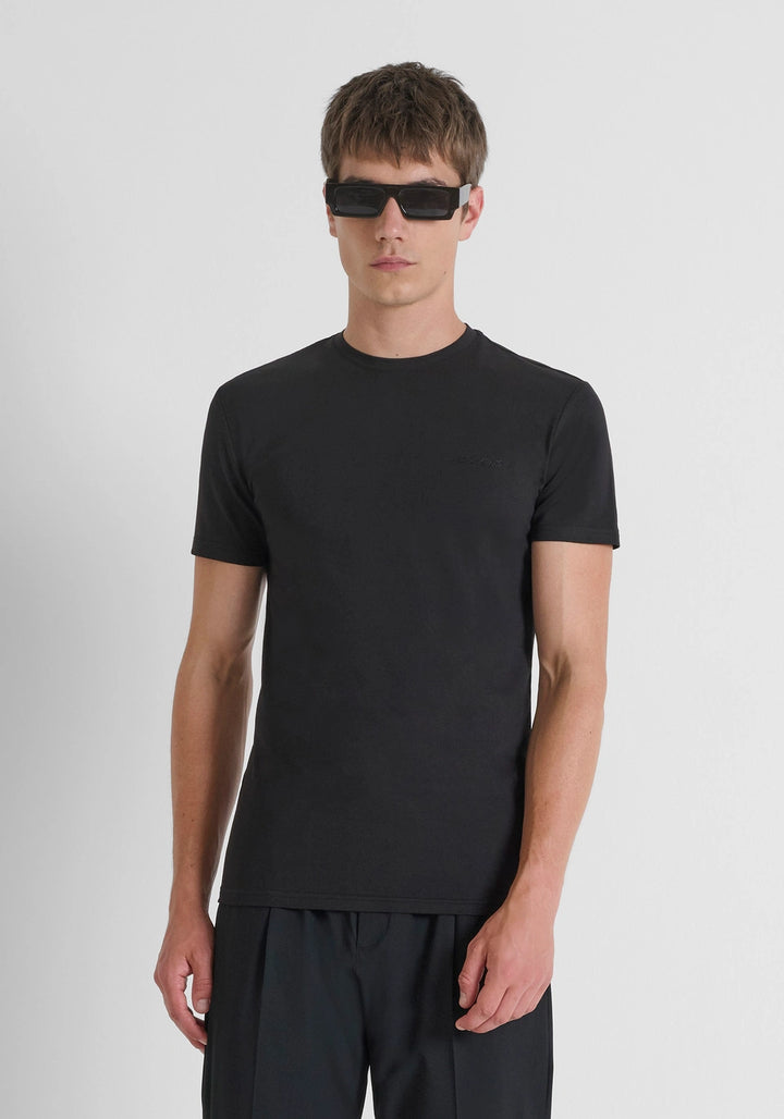 T-SHIRT SLIM FIT PRETA ANTONY MORATO