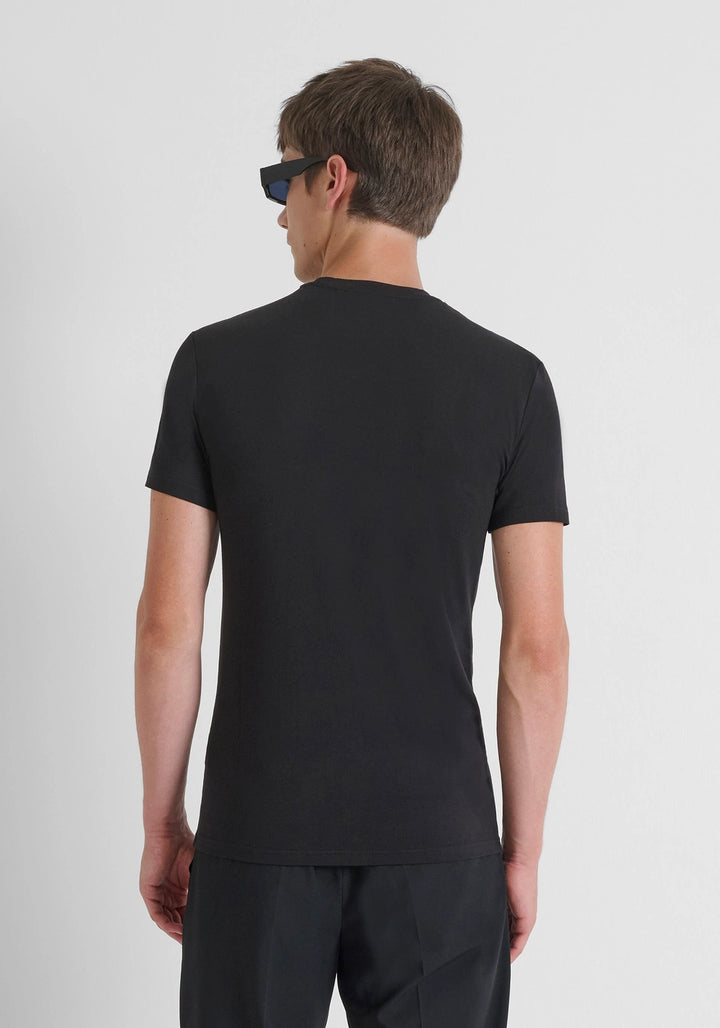 T-SHIRT SLIM FIT PRETA ANTONY MORATO