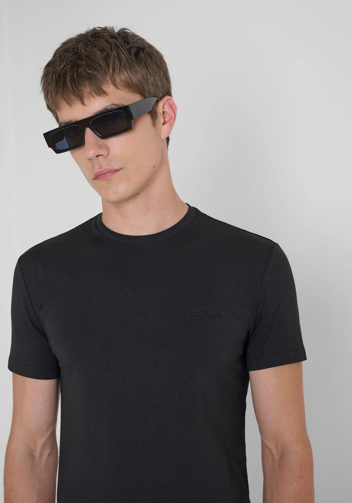 T-SHIRT SLIM FIT PRETA ANTONY MORATO