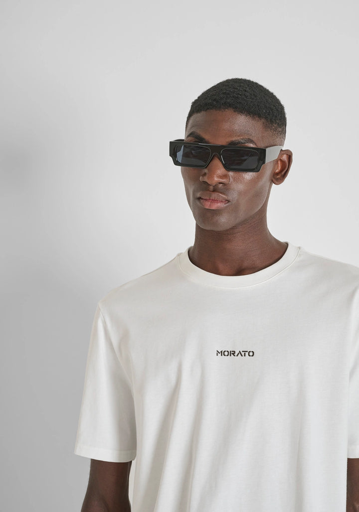 T-SHIRT RELAXED FIT BRANCA LOGO  ANTONY MORATO