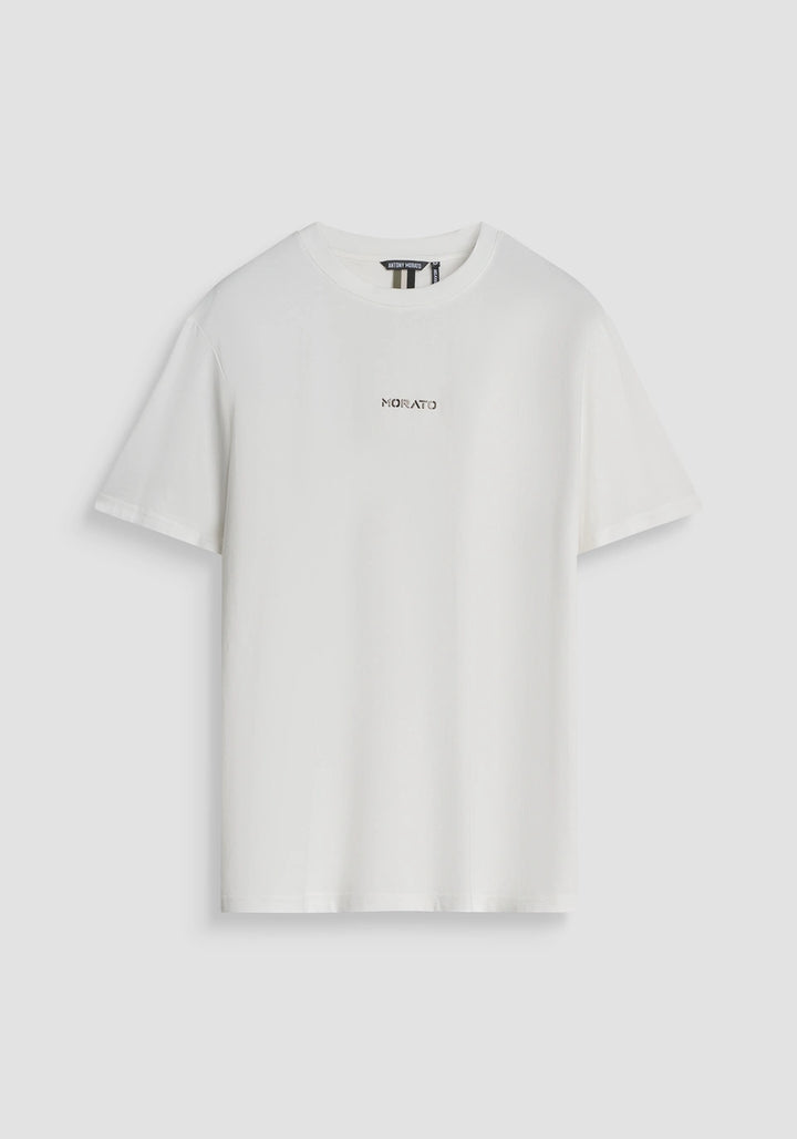 T-SHIRT RELAXED FIT BRANCA LOGO  ANTONY MORATO